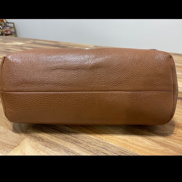 Coach Brown Leather Shoulder Bag - Picture 6 of 12